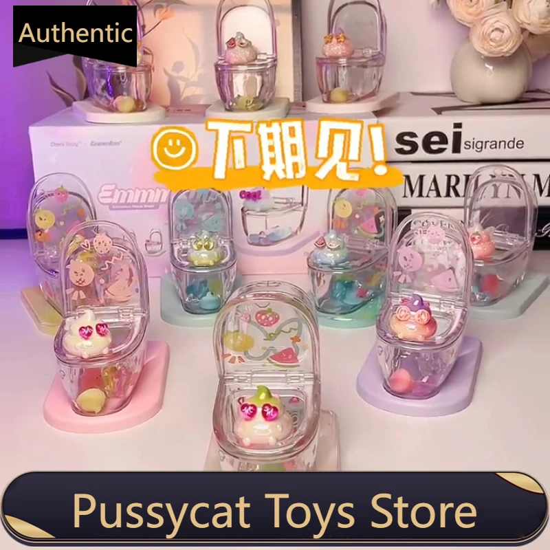 

MmmKun Toilet Stand V3 Shining Series Mystery Box Mini Figurine Cute Toy Collection Anime Figures Desk Ornament Blind Box Gift