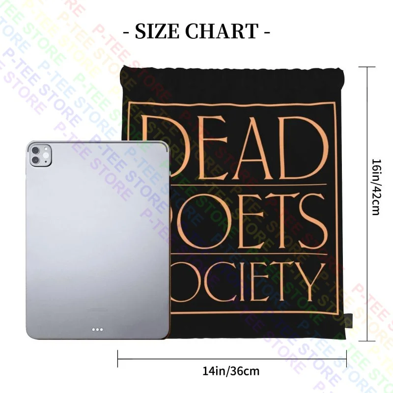 Dead Poets Society Cult Movie Drawstring Bags Gym Bag Gym Swimming 3d Printing School Sport Bag