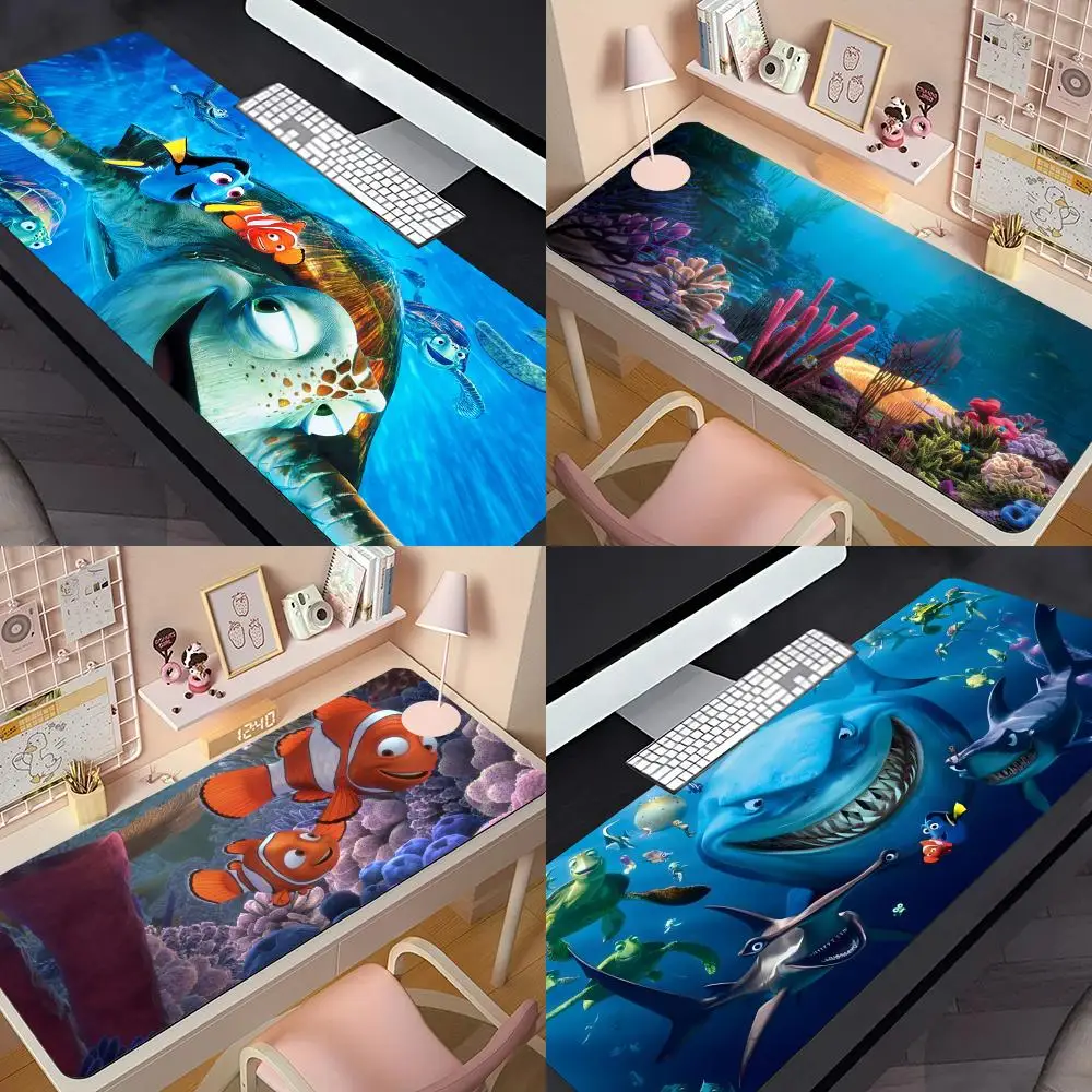 Lucu Finding Nemo Mouse Pad Karet Besar Mousepad Meja Permainan Keyboard Pad Karet Karpet Notebook Mousepad