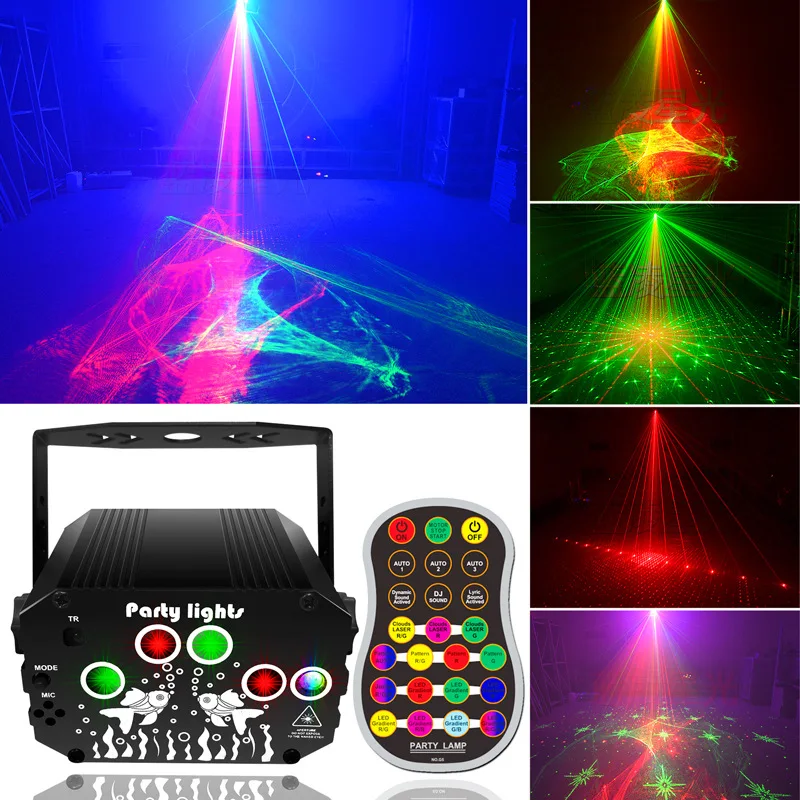 

Laser laser light 10,000 Christmas aurora ambient light, dance table lamp