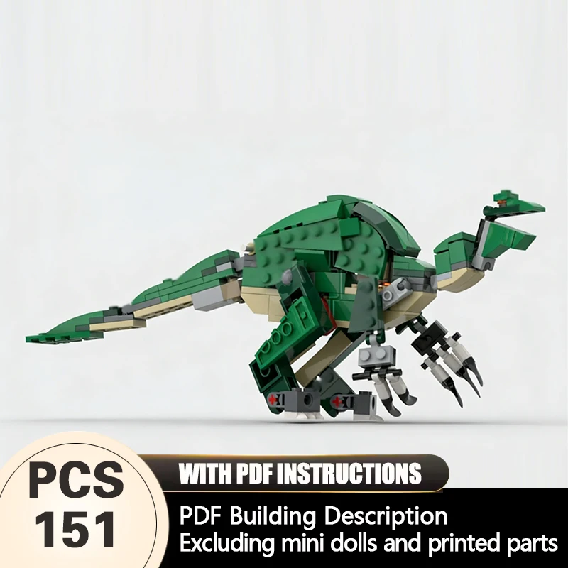 

Creators Animal Series Model MOC Building Bricks Deinocheirus Modular Technology Gifts Holiday Assemble Children Toys Suit