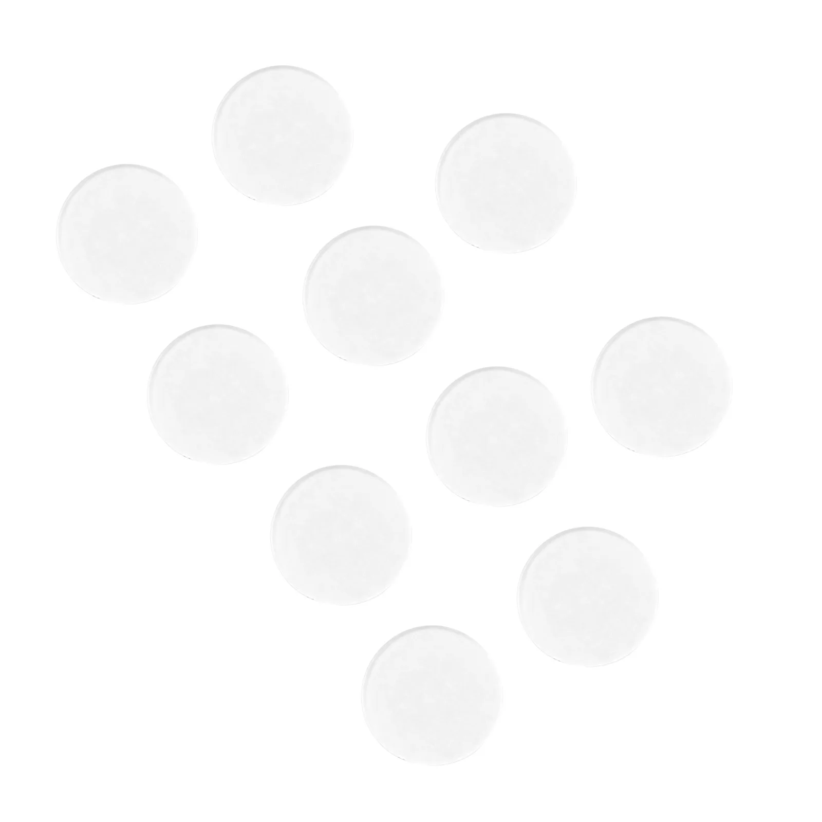 10pcs Billiards Cue Ferrule Disks for Cue Tip Replacement Prevents Glue Penetration and Supports Reliable Tip Bonding