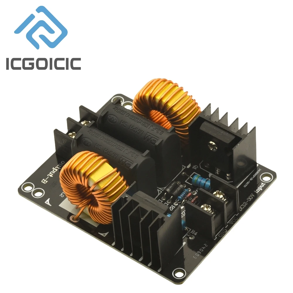 1000W 20A ZVS Low Voltage Board Heating Module Induction Board Heating Module Flyback Driver Heaters