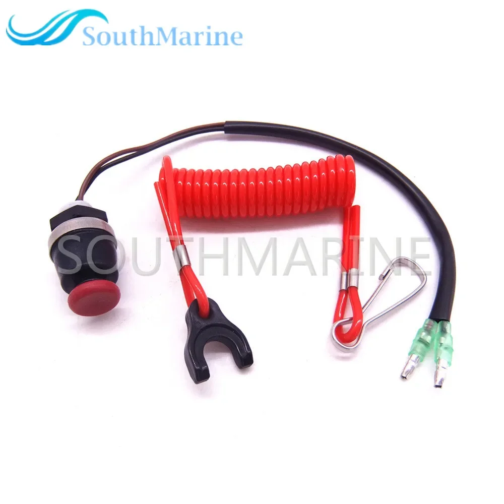 398-06830-0 345069300M 353068200M 361069300M 353068201M 398068300M Outboard Safety Stop Switch & Lanyard For Tohatsu Nissan Boat view 3