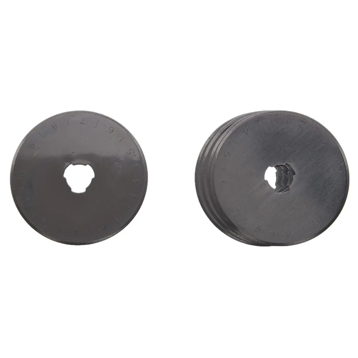 Lâminas de corte rotativo para Olfa Fiskars, costura Clover, Quilting com caixa, cortador não incluído, 5pcs, 45mm