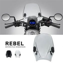 Universal  ABS Windshield  Motorcycle Windscreen FOR REBEL CMX 300 500 1100 CMX300 CMX500 CMX 1100 2017 – 2020 2021