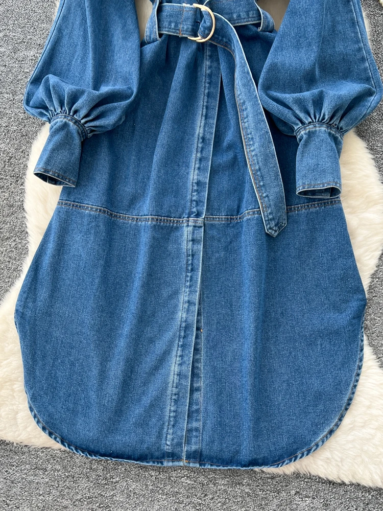 Casual Denim Dr Wom… - image