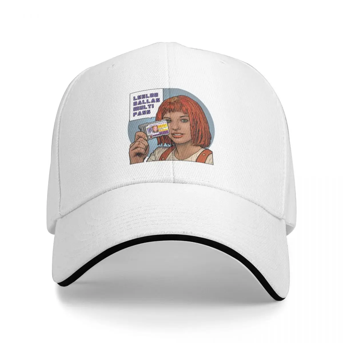 Fifth Element Leeloo Multipasss Cap Baseball Cap hat men hats Women's