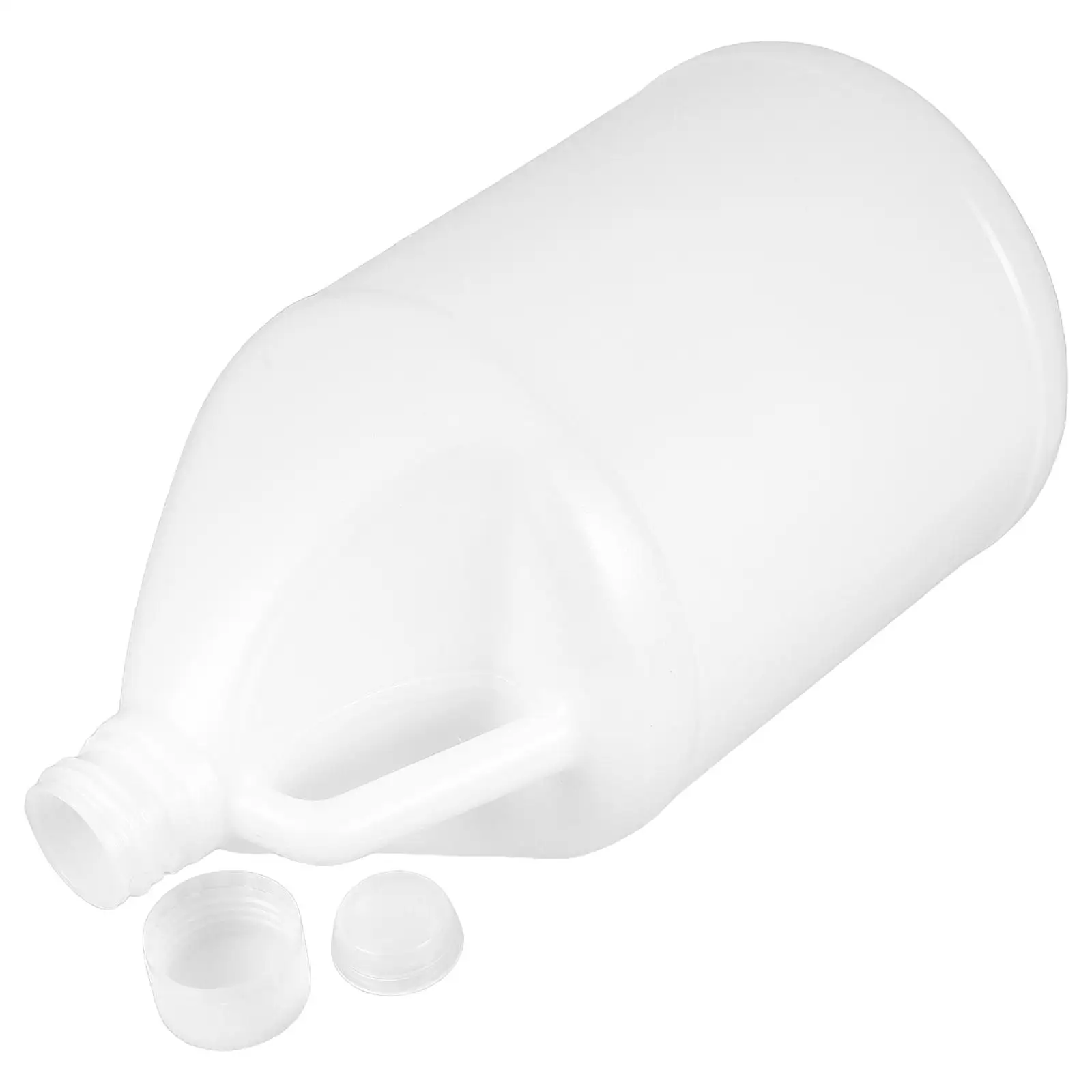 Plastic Barrel Oil Transport Container Gallon Bucket with Lid Lab Bottle Jar Drink