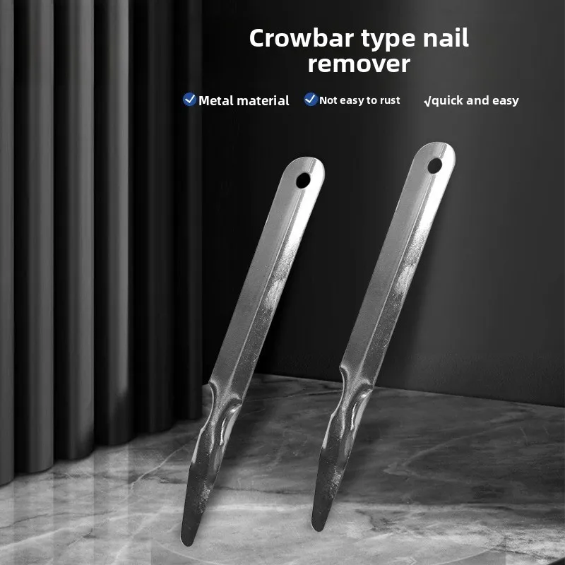 Multifunctional Pry Bar Nail Puller Wrecking Bar Outdoor Camping Portable Utility Tool Stainless Steel Demolition Tool