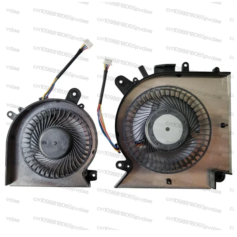 New Compatible  GPU and CPU Fan for GF76 Pulse GL76 MS-17L1 GF66 11UC Pulse GL66 11UEK MS-1581 MS-1583 Series DC5V