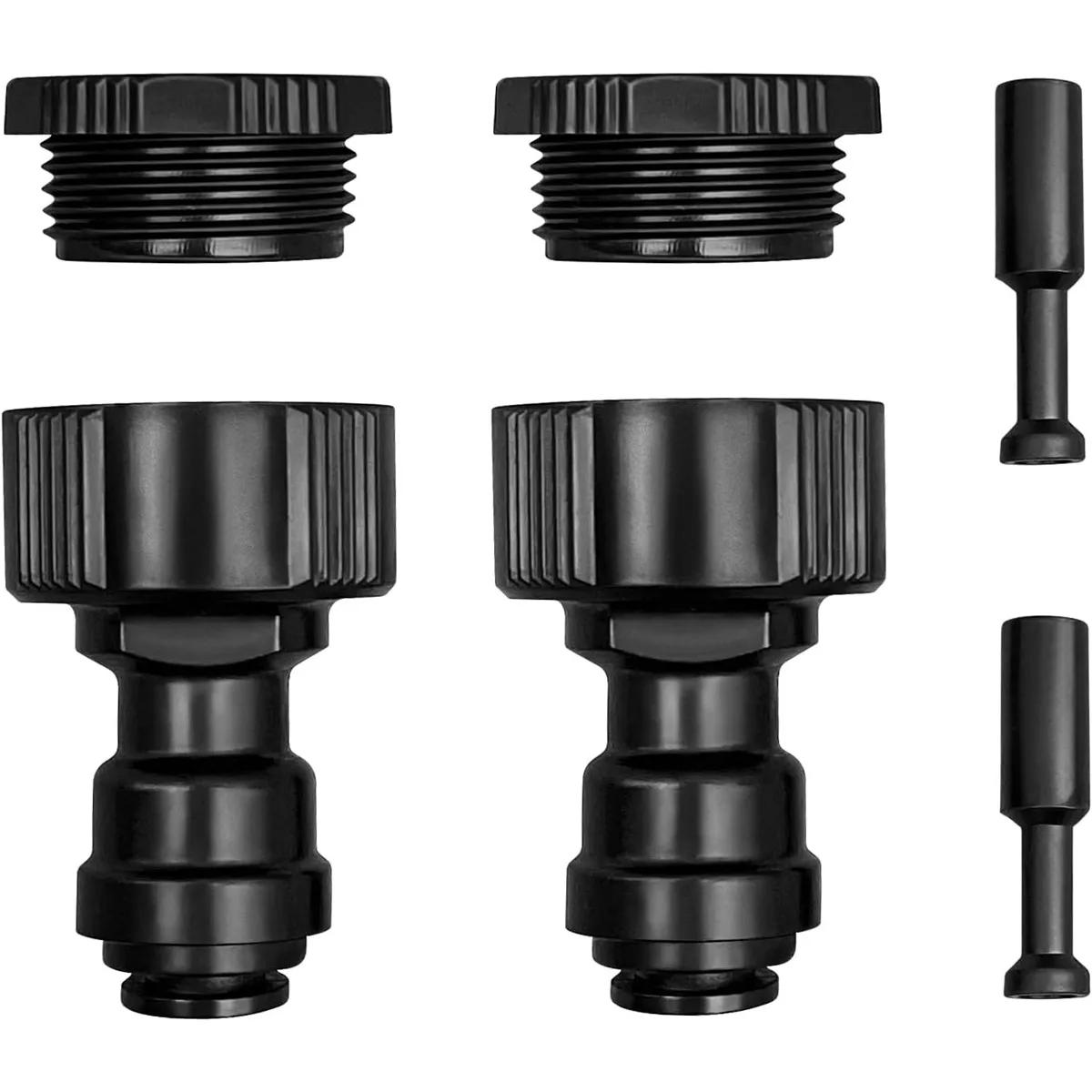 Microtube Connector Kit for 8mm OD Tubing Designed for Precise Water Control in Greenhouse Vertical Wall and Home Garden Use