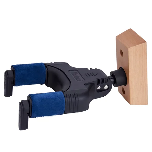 Gancho de guitarra de montaje en pared, accesorios de instrumentos musicales de madera de cuerda, soporte de suspensión autoblocante para guitarra, ukelele, violín