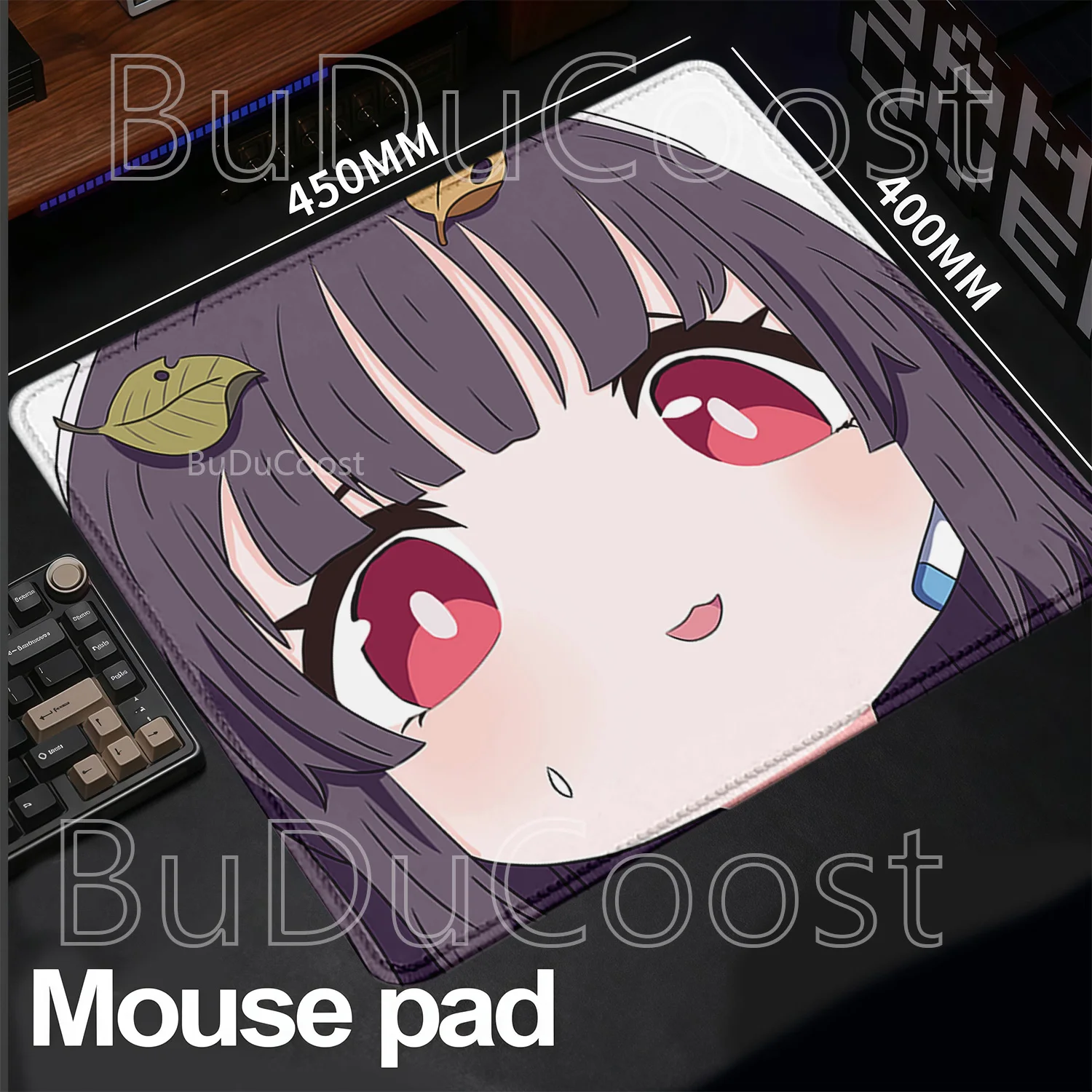 Blue Archive Goofy ahh big head Small size Mouse Pad Non-slip base Desk Mat PC offices accessories HD Printing overlock Mousepad