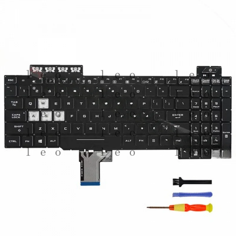 

HH US Backlit Keyboard For ASUS TUF Gaming FX504 FX504G FX504GD FX504GE FX504GM
