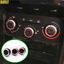 Switch Knob Heater Climate Control Buttons For PEUGEOT 307 CITROEN C-TRIOMPHE C4 Dials Frame AC Air Con Cover Heat