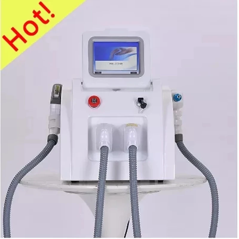 2024 Newest 2 in 1 IPL/OPT/Elight ND YAG Laser Tattoo Removal Beauty Machine Painless & Permanent Hair Removal 2023 newest portable automatic nail diy mobile art nail printer nails printer 3d digital art machine price printing machine