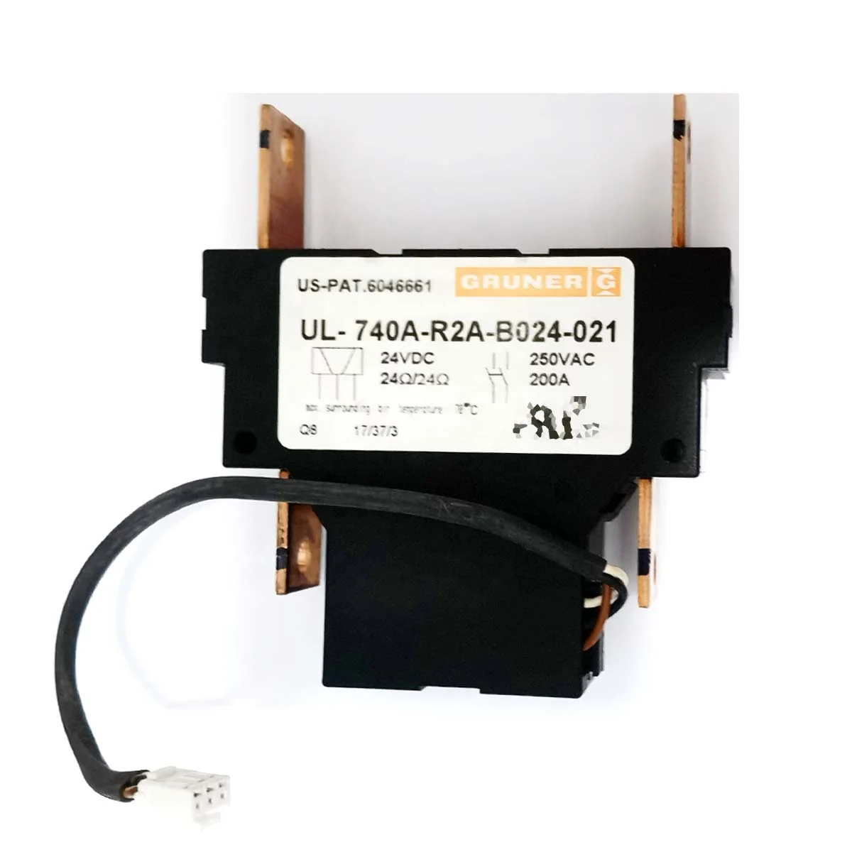 WGZX Soft Start Contactor Relay bypass switch UL-740A-R2A-B024-021