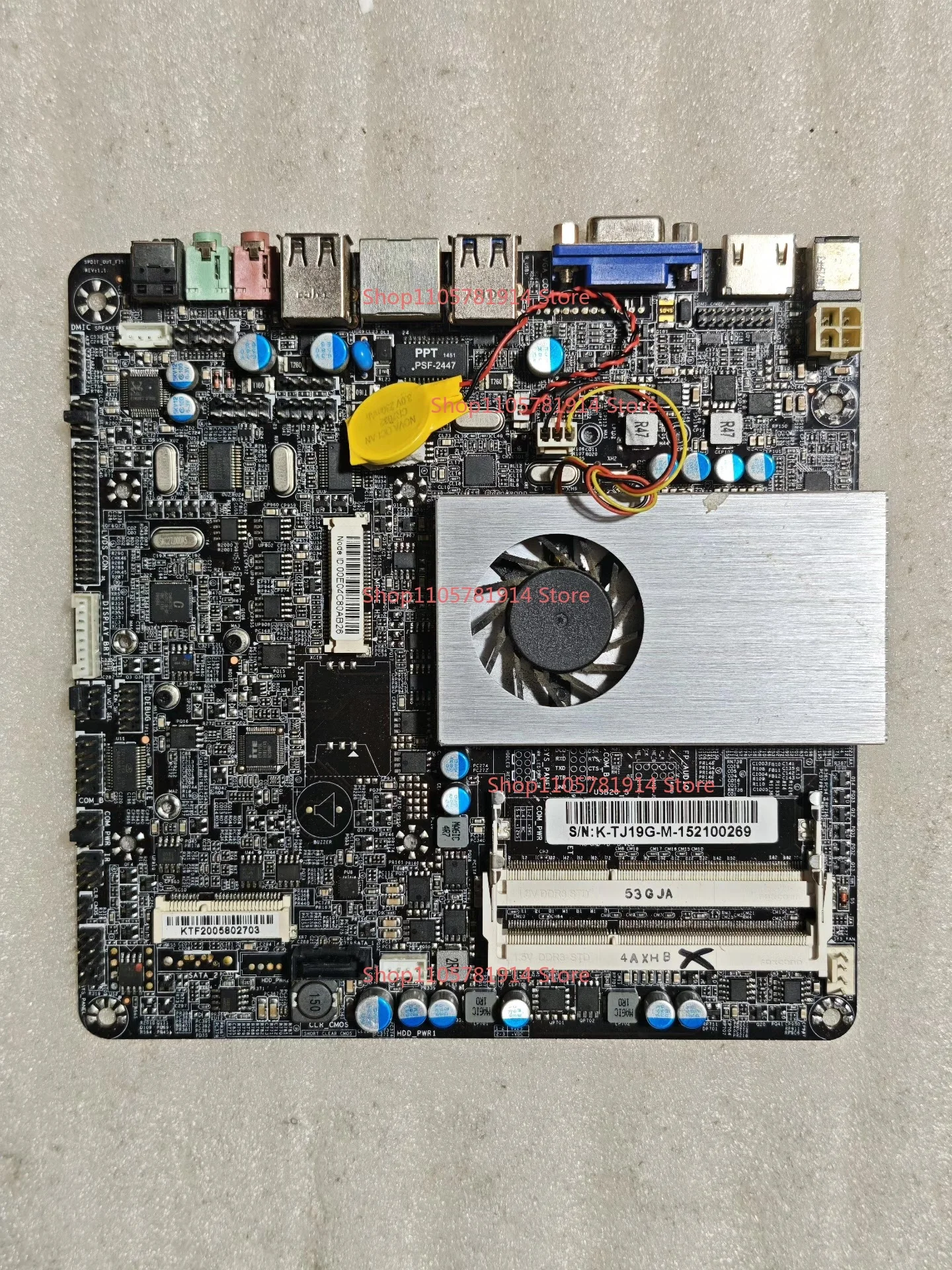 For TJ19G-M All-in-one Main Board, 17x17, J1900 Quad-core Processor