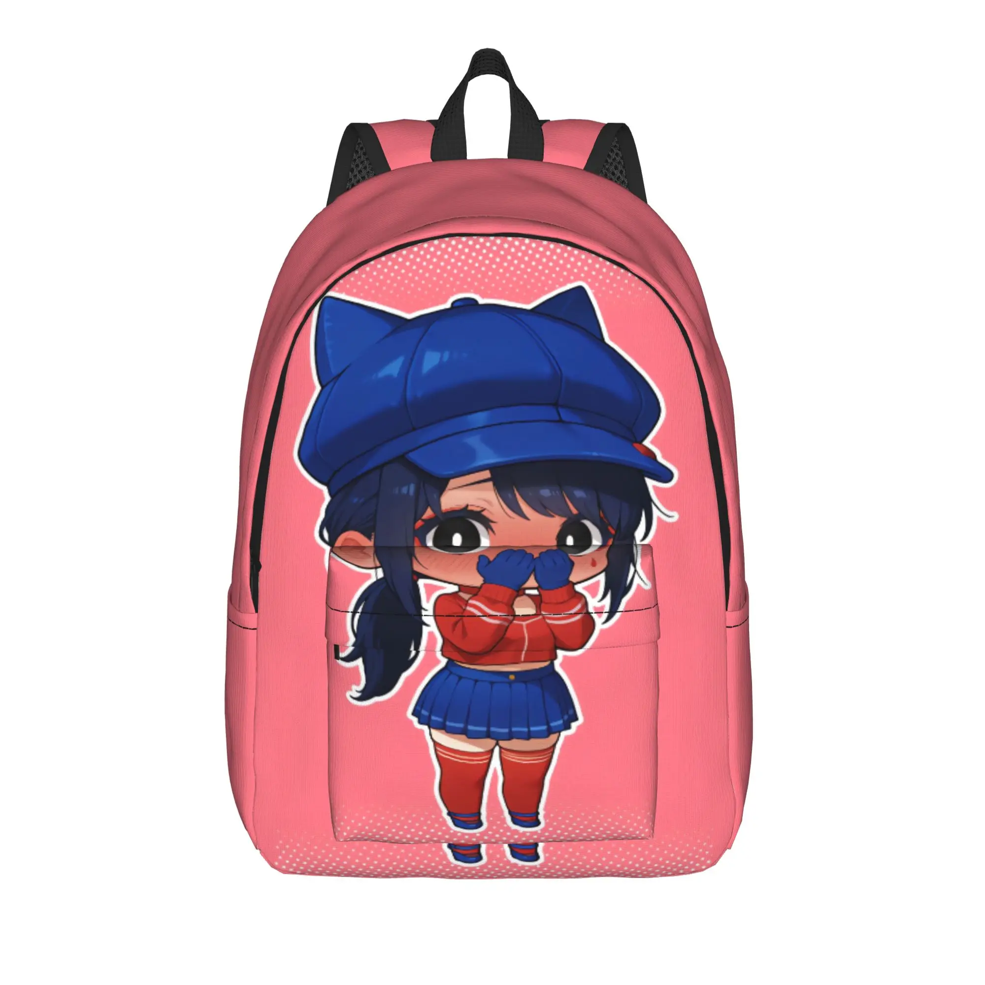 Game Miside Series Print Backpack  Male Polyester Trekking Backpacks Lightweight Casual School Bags Rucksack