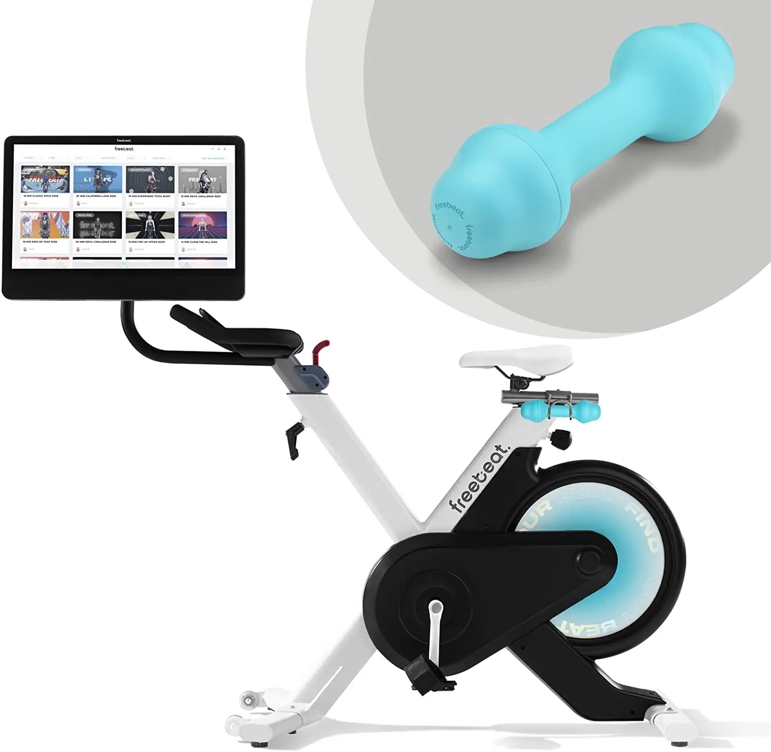 Exercise Equipment Home Use Indoor Spinning Exercise Bike With Touch Screen & App