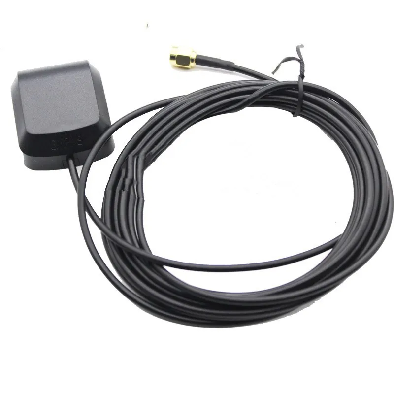 GPS Antenna Car DVD Navigation Satellite Positioning  SMA Male Straight Universal