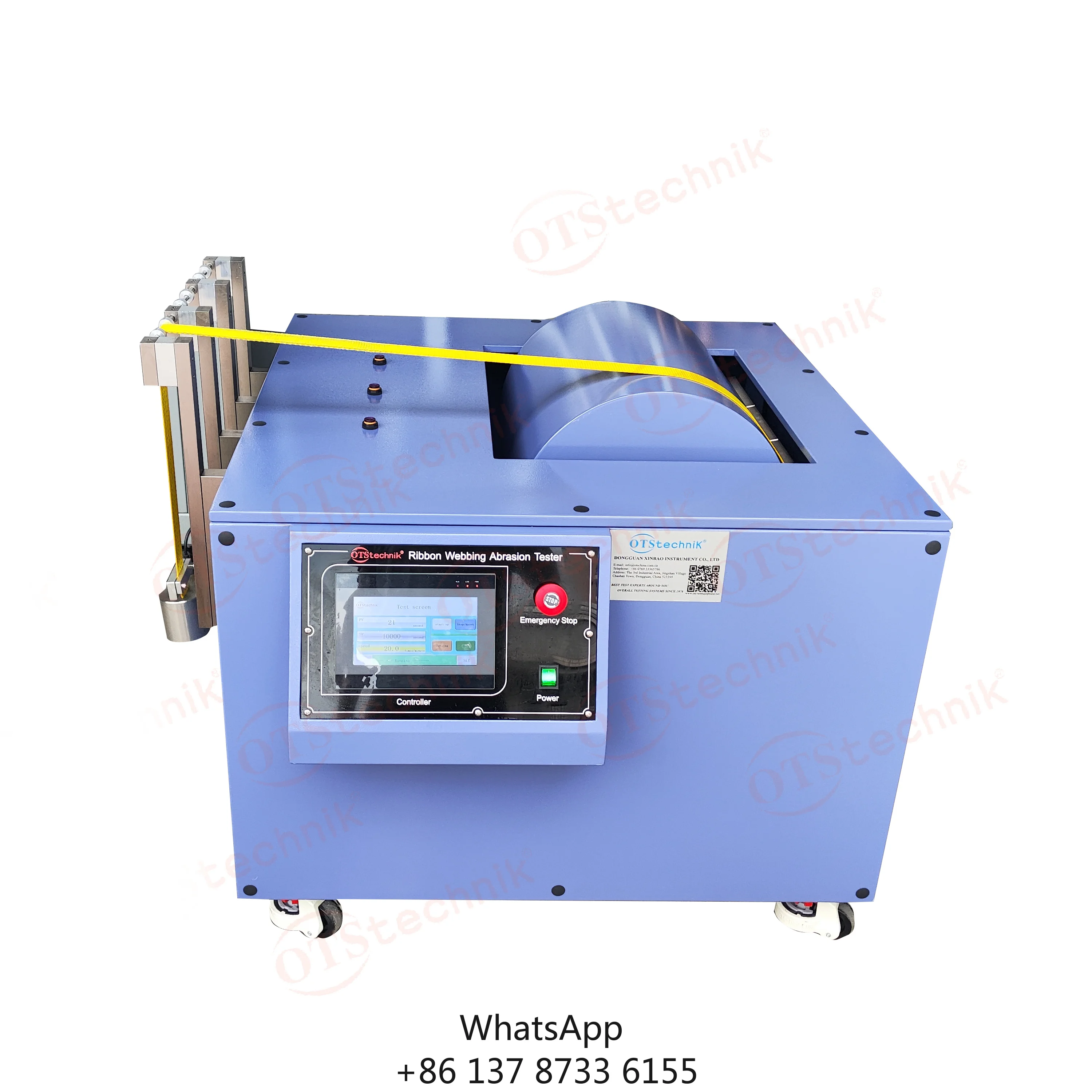 Ribbon Webbing Abrasion Tester