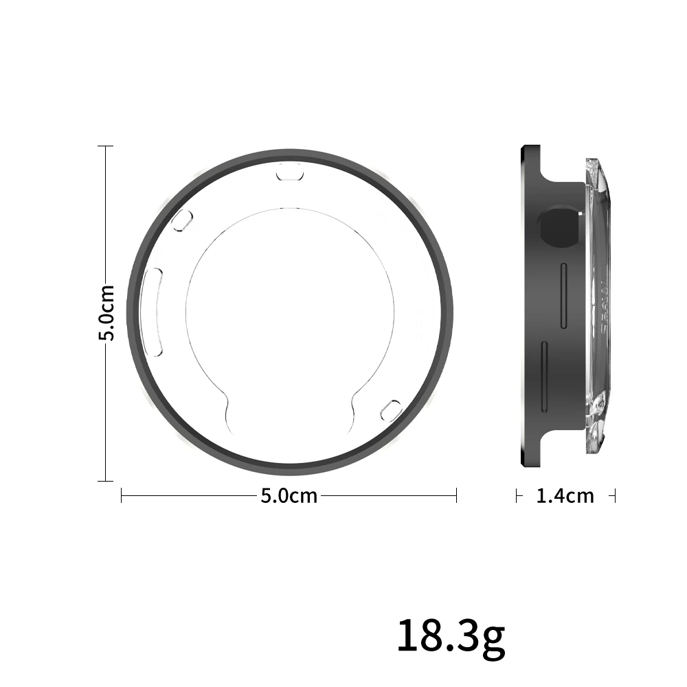 

Metal Case for CMF BY NOTHING Watch Pro 3 Protector Bumper Shell Housing Smart Watch Protective Cover for Watch Pro 3 Accessory