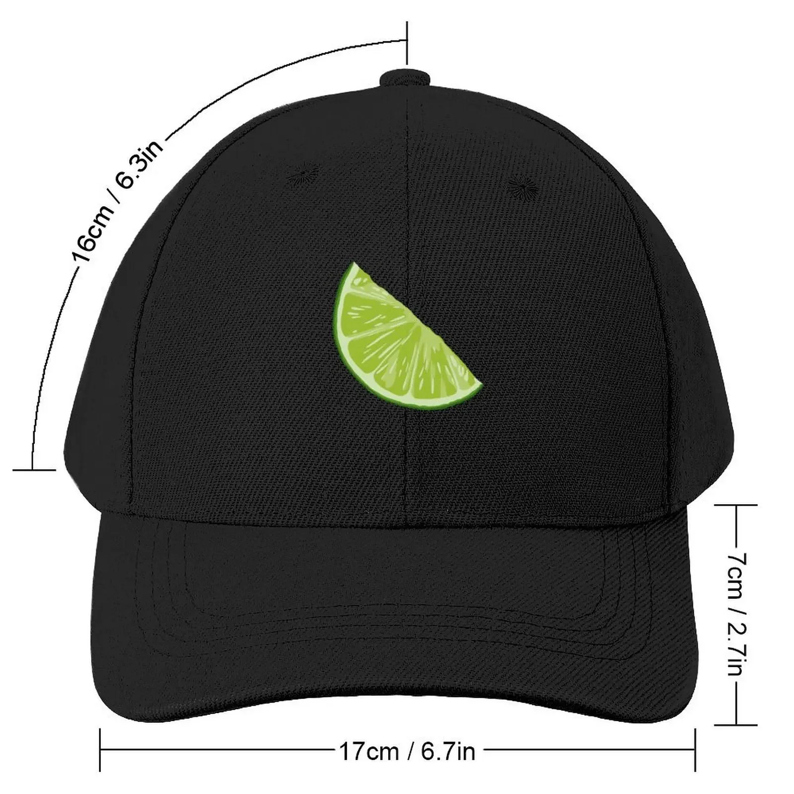 Wedge of a Lime Baseball Cap Fashion Beach Trucker Cap New In The Hat Hip Hop Caps For Men Women's