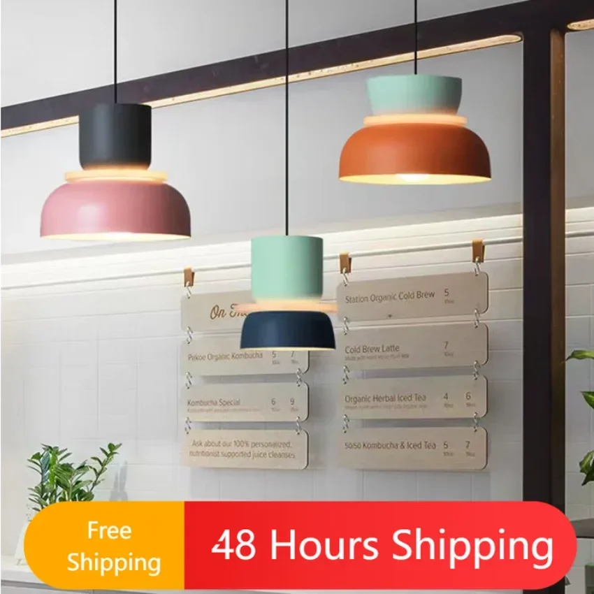 Modern Pendant Lights for Kitchen Dining Room Restaurant Hanging Lamp Decoration Chandelier Nordic Ceiling Hotel Shop Lighting