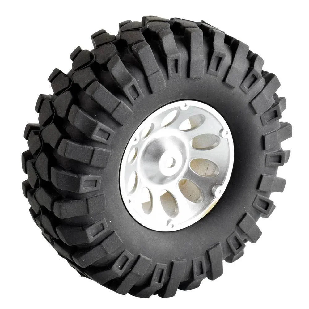 RC Rim06S-7006L Rubber  Tires 108mm & Wheel sets RC 4WD Axial Rock Climbing