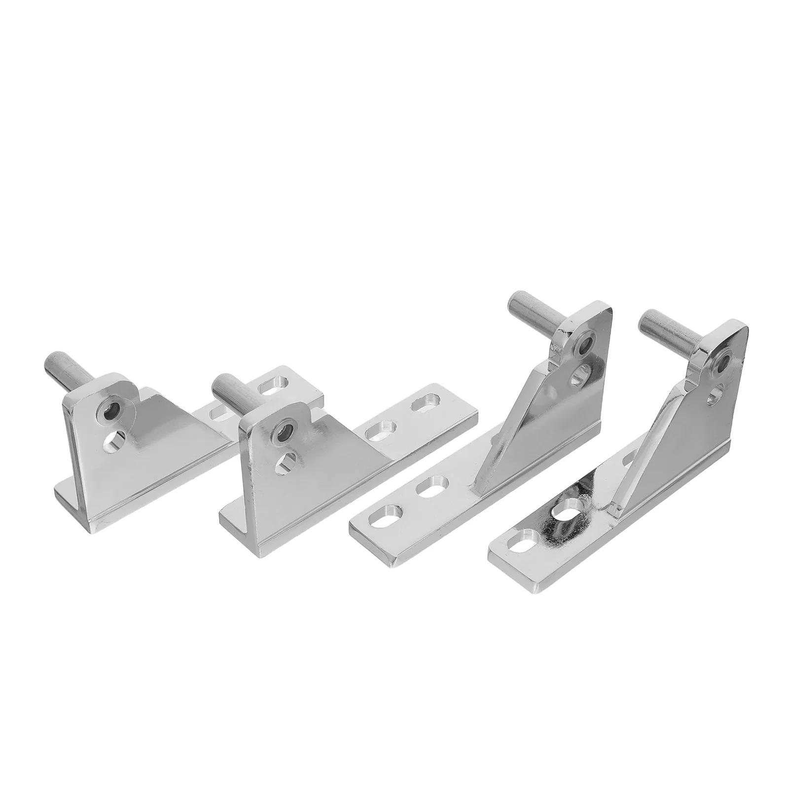 

4pcs Commercial Kitchen Freezer Hinge Zinc Alloy Heavy Duty Pivot Hinge For Refrigerator Door Replacement Corrosion Resistant