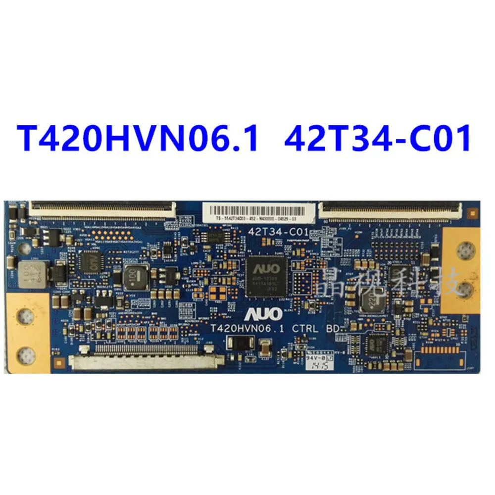 Good test T-CON board for T420HVN06.1 CTRL BD 42T34-C01 screen LED42K370