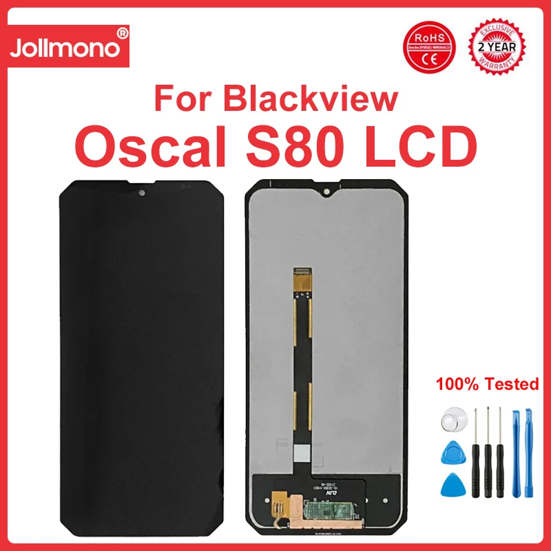 

6.58 inches For Blackview Oscal S80 LCD Display+Touch Screen Digitizer Assembly Oscal S80 Screen Replacement LCD Sensor Parts