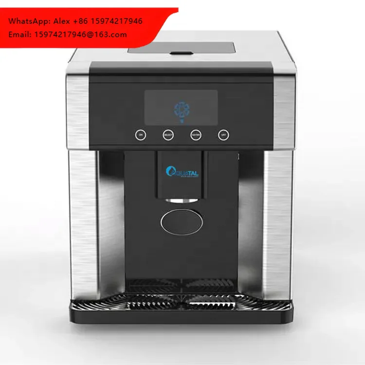 Commercial Household Electric Ice Maker Portable Durable Cold Water Ice Cube Machine 10PCS/Time Production Rate