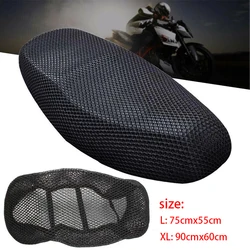 Motorcycle Accessories Motorcycle Cushion Seat Cover 3D Mesh Protectorl Anti-Slip Cushion Mesh Net Anti-skid Pad Mesh Seat Cover