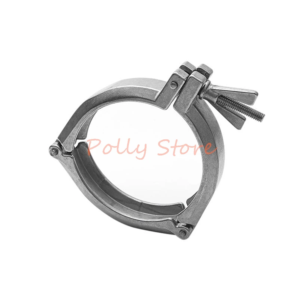 1PC KF vacuum 304 stainless steel chain clamp Three-section chain clamp KF63 / 80/100/160