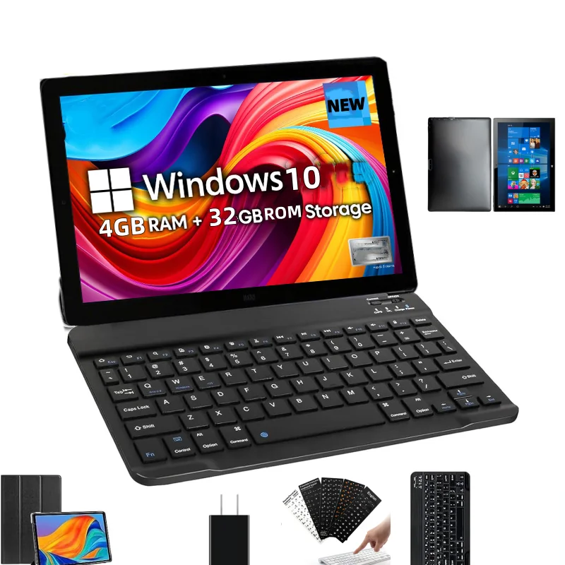 10.1 INCH T10 WINDOWS 10 Intel Cherry Trail Z8350 Tablet PC 8GB RAM 128GB ROM AR10 64 Bit WIFI Quad Core 1920 X 1200 IPS Screen