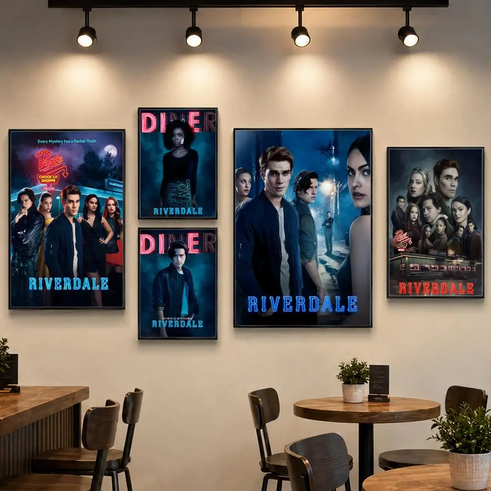 TV Series S-Show Riverdale Poster PP Paper Decorative Wall Art for Living RoomsBedrooms Bars Cafes Stylish Home Decor Gift