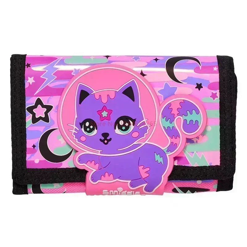 Genuine Australian Smiggle Pink Space Cat Large Capacity Backpack Wallet Lunch Bag Water Bottle Stationery Student Gift