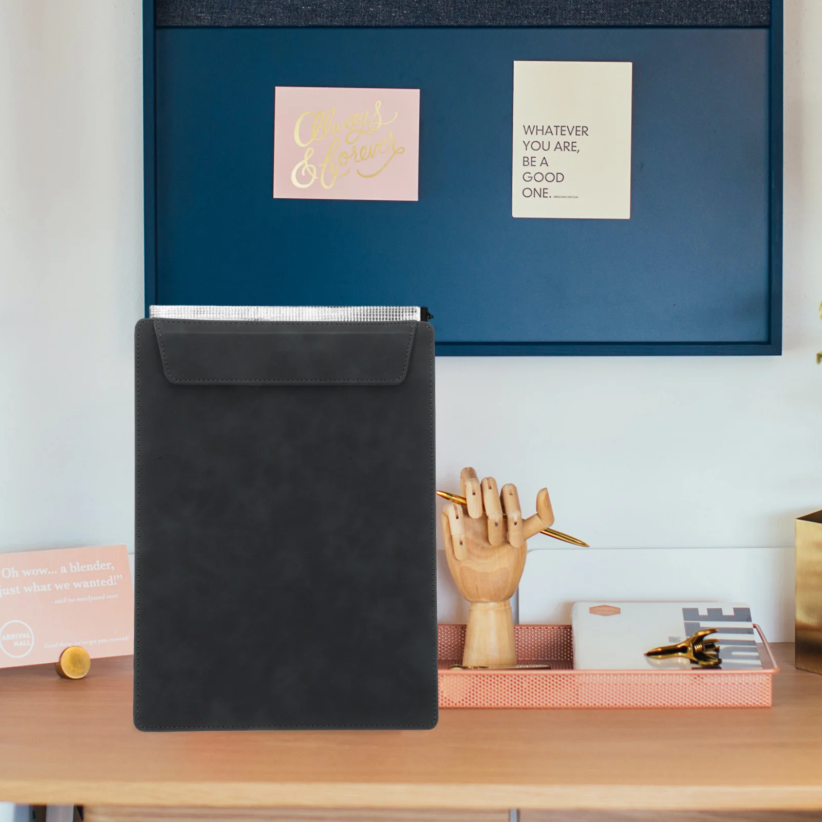 

Толстый портативный буфер обмена, доски для поддержки письма для офиса, дома, конференции, органайзер для документов, поддержка письма