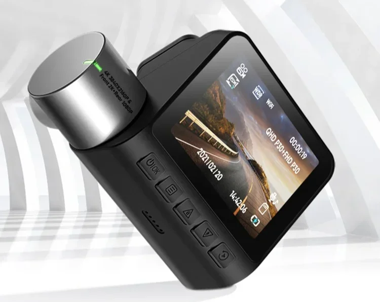 

-4K Car Dash Camera 2.4'' Car Black Box Vehicle Recorder With WIFI GPS IPS Screen
