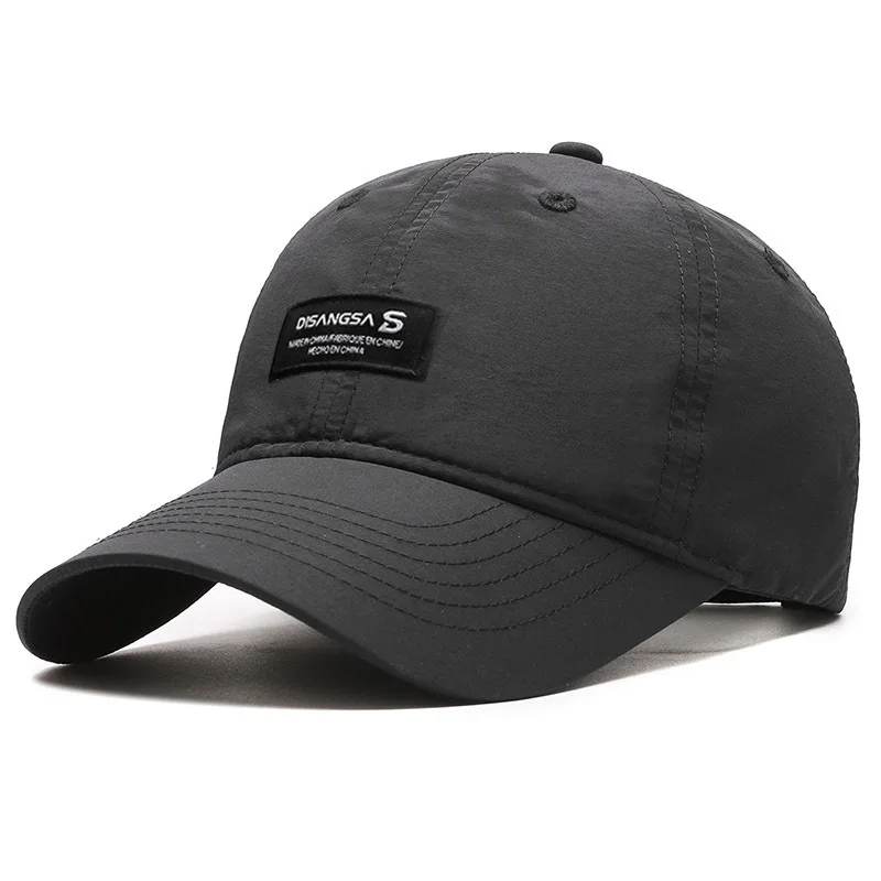 Caps For Men Breathable Sunshade Sunscreen Waterproof Quick-Dry Baseball Cap Male Outdoor Sports Running Light Thin Hat Fishing