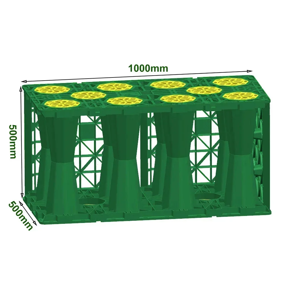 40T Soakaway Crates for Rainwater Harvesting System 1000x500x500mm Stormwater Soak Away Crates