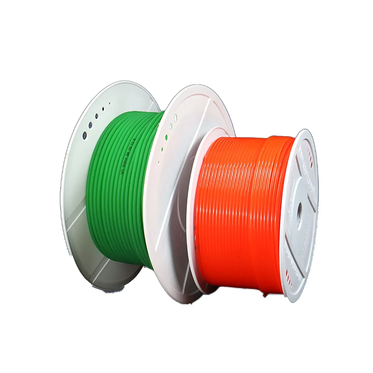 Length 1/5mm Round PU Polyurethane Drive Belting PU Conveyor Belts Strip Dia 1.5-15mm Red/Green