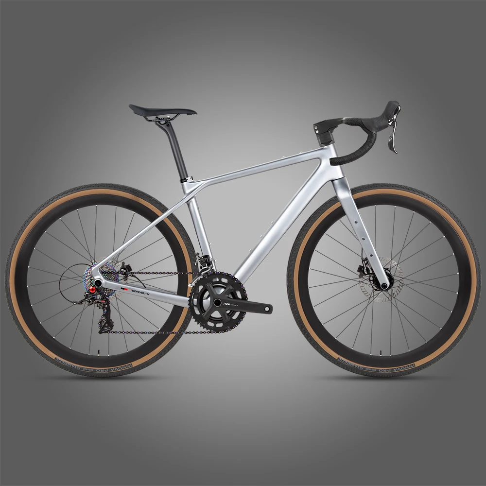 

2026 TWITTER GRAVEL X Mechanical Variable RS-24Speed T900 Carbon Fiber Road bicycle Hydraulic Disc Brakes Gravel bike велосипеды