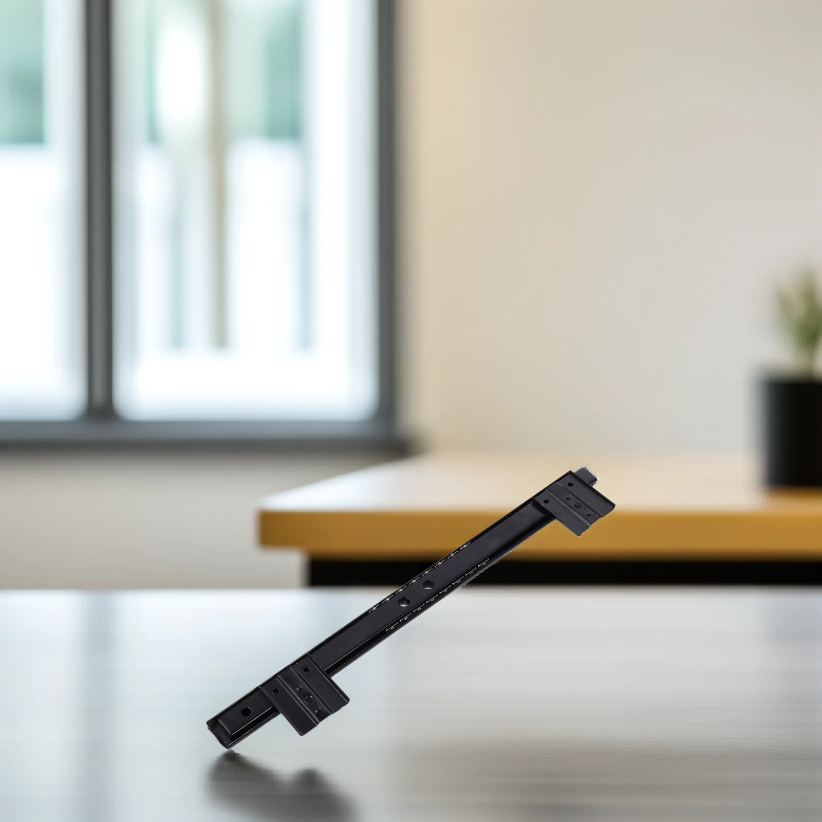 

Keyboard Rails Drawer Glides Bottom Mount Heavy Duty Drawers Preinstalled Dresser Rollers Slide Rail Steel Ball Bearings Smooth