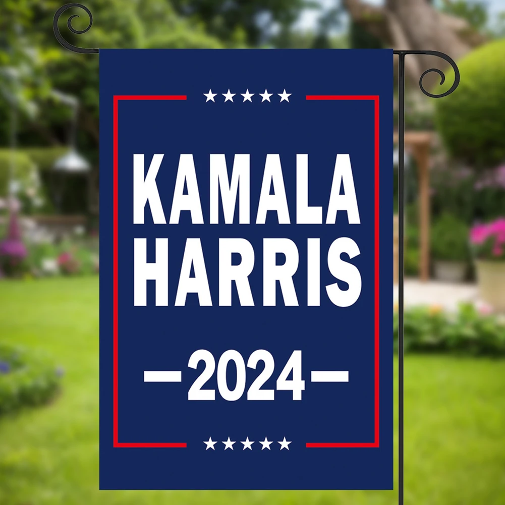 Harris for President Flags with Vivid Color Kamala Harris Yard Flag Indoor Outdoor Banner for American President Election