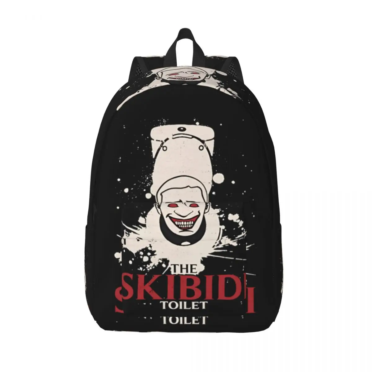 Funny Skibidi Toilet Game Backpack Elementary High College School Student Book Bags Men Women Daypack Hiking