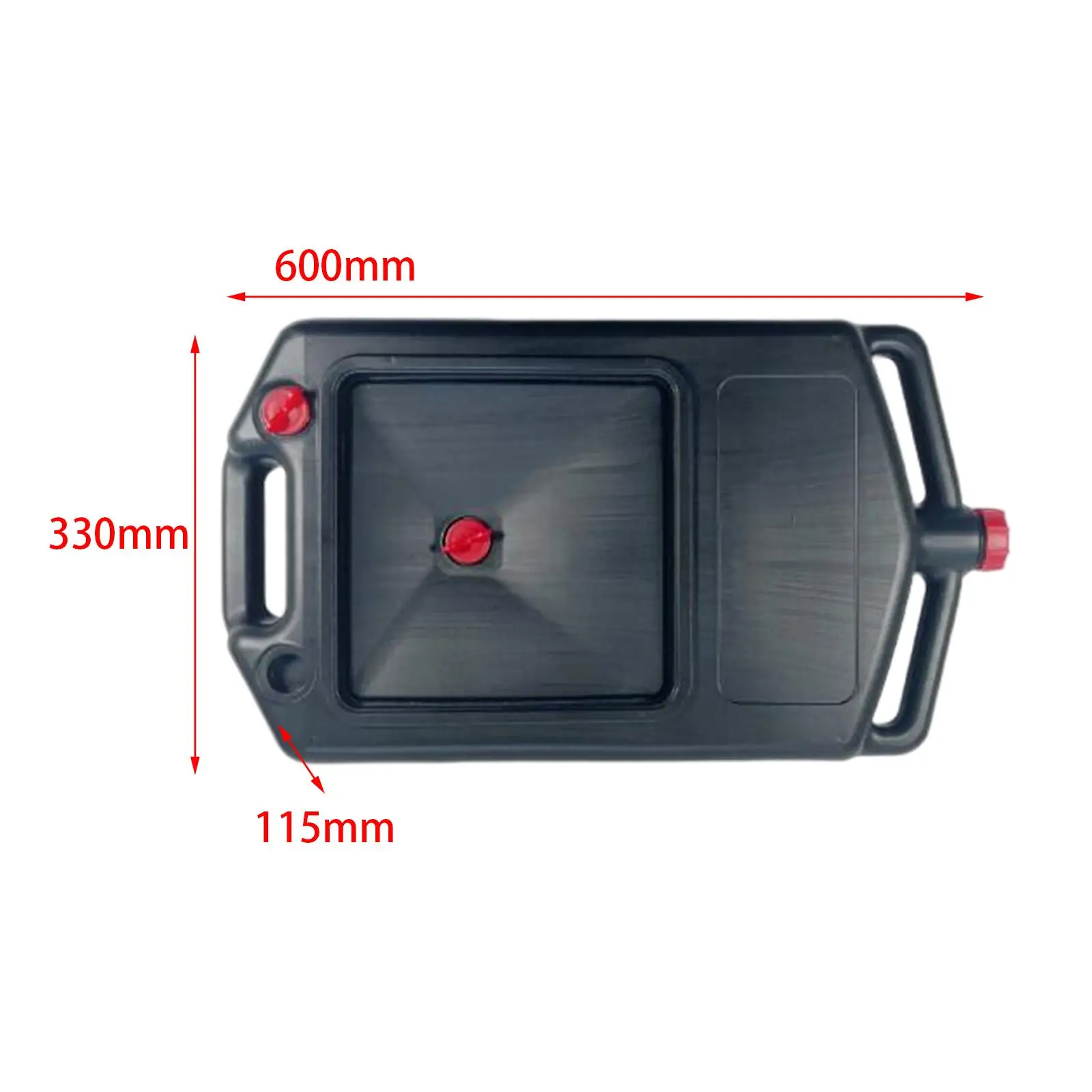with Handle Oil Drain Container Can Storage Leak Easy to Use Portable Drain Tray